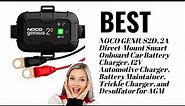 Best NOCO GENIUS2D, 2A Direct-Mount Smart Onboard Car Battery Charger, 12V Automotive Charger