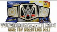 WWE FIGURE INSIDER: WWE World Heavyweight Championship (2014) - WWE Toy Wrestling Belt from Mattel