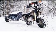 ATV 2x2 Motorcycle Rokon Special Military Edition!