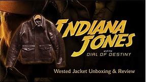 Wested Leather Destiny jacket Indiana Jones Cosplay unboxing and review
