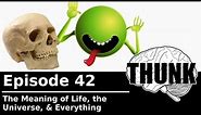 42. The Meaning of Life, the Universe, & Everything | THUNK