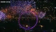 London Fireworks on New Year's Day 2010 - New Year Live - BBC One