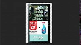 EZ AD TV - Vertical Screen