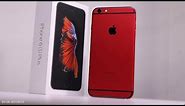 Custom Red and Black iPhone 6s Plus Build/Restoration