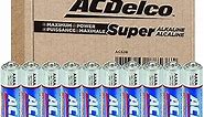 ACDelco 10-Count AAAA Batteries, Maximum Power Super Alkaline Battery, Use for Glucose Meters and Blood Monitors, 10-Year Shelf Life