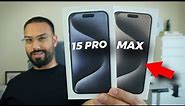 EARLY iPhone 15 Pro and 15 Pro Max UNBOXING - Natural Titanium and Blue