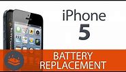 How To: Replace the Battery in an iPhone 5