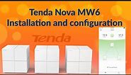Tenda Nova MW6 Mesh WiFi | Setup and base configuration walkthrough