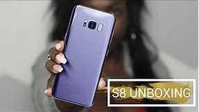 Samsung Galaxy S8 Unboxing and First Look! Orchid Grey | S8 vs S7 Edge // TECH