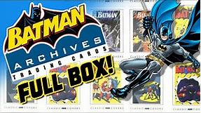 Batman Archives Trading Cards Unopened Box 24 Packs!