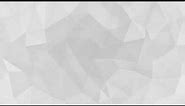 White triangular backgrounds | abstract white background | Low poly background Royalty Free Footages