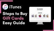 How to Buy iTunes Gift Cards Online 2023 - iTunes Gift Card Tutorial !