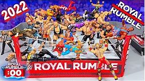 WWE Royal Rumble 2022 Action Figure Match!