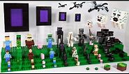 LEGO Minecraft Mobs | Custom LEGO Minecraft Display