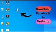 How to download facebook in PC-Laptop windows 7,8,9,10
