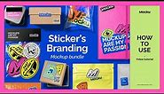 Your BRAND made into STICKERS with mockups [PHOTOSHOP TUTORIAL]