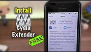 Install Cydia Extender NO Developer Account