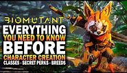 Everything You NEED To Know BEFORE Making Your Character In Biomutant - Biomutant Breeds And Classes