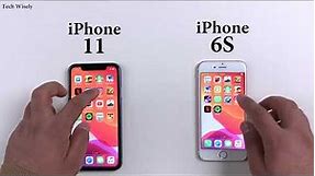 iPhone 11 vs iPhone 6S | Speed Test
