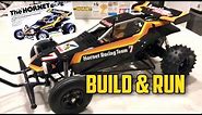 Tamiya Hornet 2wd RC Buggy Unboxing, Build & First Run. Kit 58336 - Subcriber RC Build!