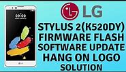 How to Flash LG K520DY Firmware_Octoplus_Tutorial