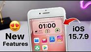 iOS 15.7.9 New Features on iPhone 6s & 7 || iOS 15.7.9 New update Features