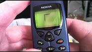 Nokia 6110, playing 2 player "Snake" with a Nokia 6150