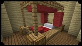 ✔ Minecraft: How to make a Poster Bed