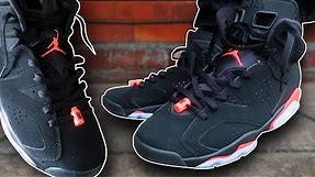 How To Lace Jordan 6's (w/ ON FEET) | Featuring 'Infrared 6s' (THE BEST WAY!)