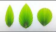 3 Easy DIY Paper Leaves making Instructions (Paper Leaf Pattern)