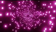 Pink Bokeh VJ LOOP NEON - Tunnel Abstract Background Video Simple Light Pattern 4k Screensaver