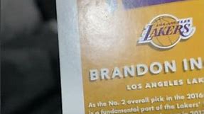 Brandon Ingram Rookie season card