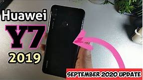 Huawei Y7 2019 | September 2020 software update
