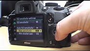 Nikon D3100 Menu functions beginner guide Part 1