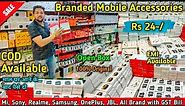 Branded Mobile Accessories Rs 24-/ Mi, sony, Jbl, Oppo, realme, OnePlus, samsung, Accessories|