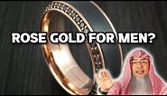 Rose Gold Permissible for Men? assim al hakeem JAL