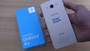 Samsung Galaxy A8 GOLD - Unboxing, Setup & First Look HD