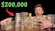 $100K in Silver Bars vs $100K in Gold Bars