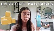 UNBOXING PACKAGES I GOT AS AN INFLUENCER (pr + collabs)
