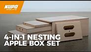Kupo Nesting Apple Box Set