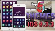 Top 5 Jailbreak Themes For iOS 9.3.3