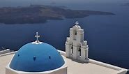 Santorini in the Greek Islands Greece HD