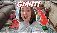 GIANT SORRY Board Game | Review, Game Play, Instructions
