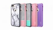 iPhone 7 plus case marble heavy duty protection grip case cover instructions manual video