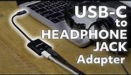 USB C to Headphone Jack Adapter #153355