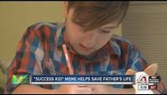 "Success kid" meme helps save father's life