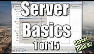 Server Basics (1) | Setup a Domain Controller | Windows Server 2008 R2