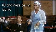 the 10th doctor and rose being iconic for 11 minutes straight