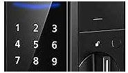 Philips Keyless Entry Door Lock with Keypad - Smart Deadbolt Lock for Front Door, Auto Lock, One-time PIN Code, Fingerprint Door Lock - Matte Black
