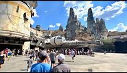 Star Wars Galaxy's Edge 2023 Long Walkthrough w/ Shops in 4K | Disney's Hollywood Studios July 2023
